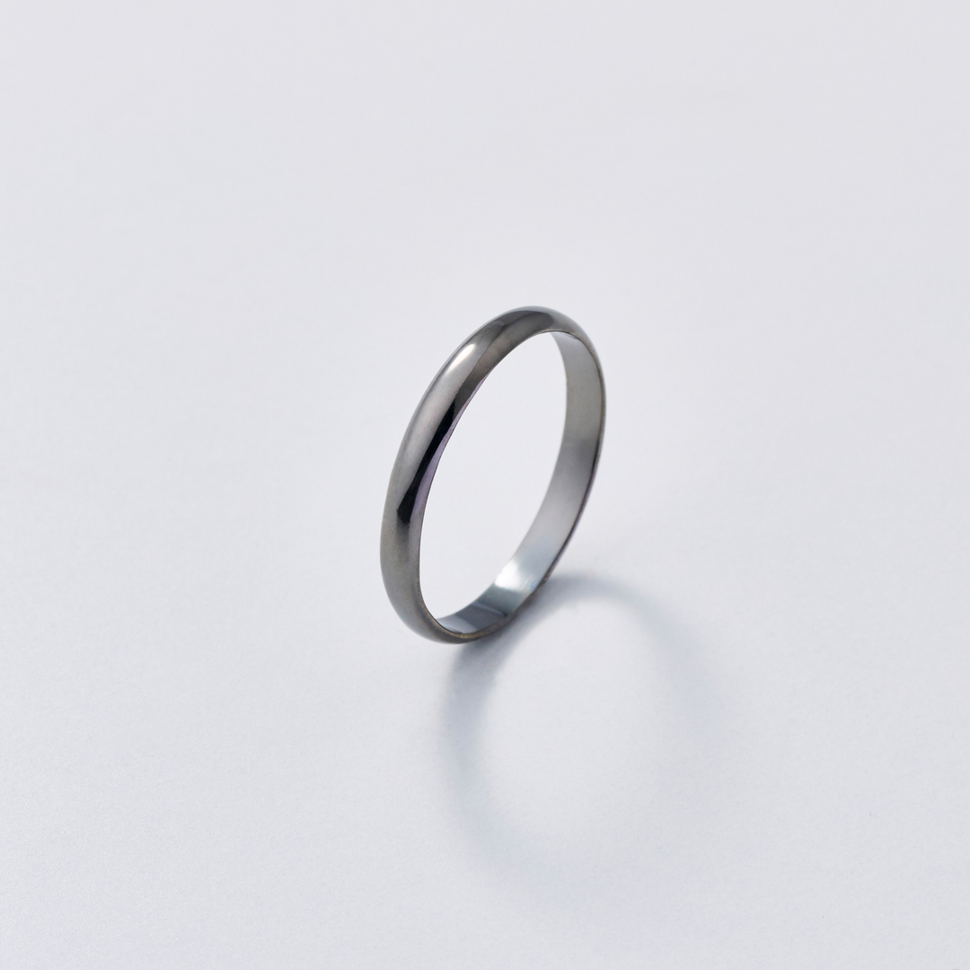 Silver Ring -Always Black- シルバー リング – yuzen-official
