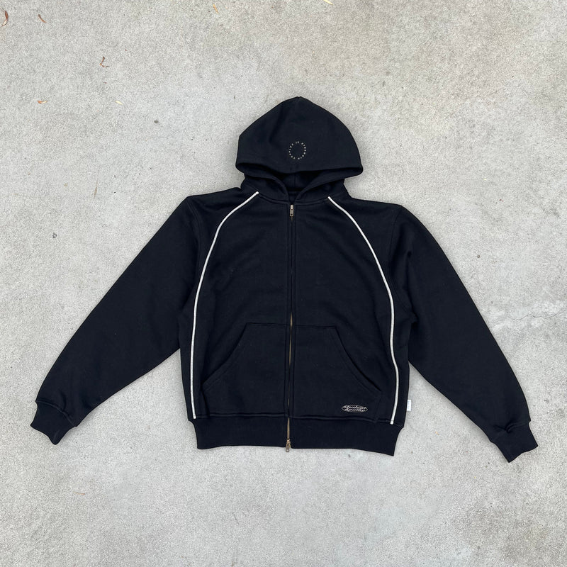 Piping Zip Hoodie – YZ