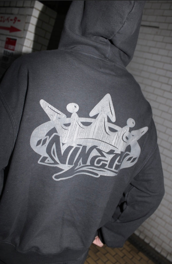 King Logo Zip Hoodie – YZ