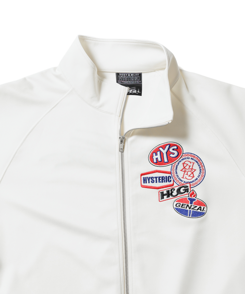 HYSTERIC GLAMOUR genzai COLLAGE TRACK JAKET – YZ
