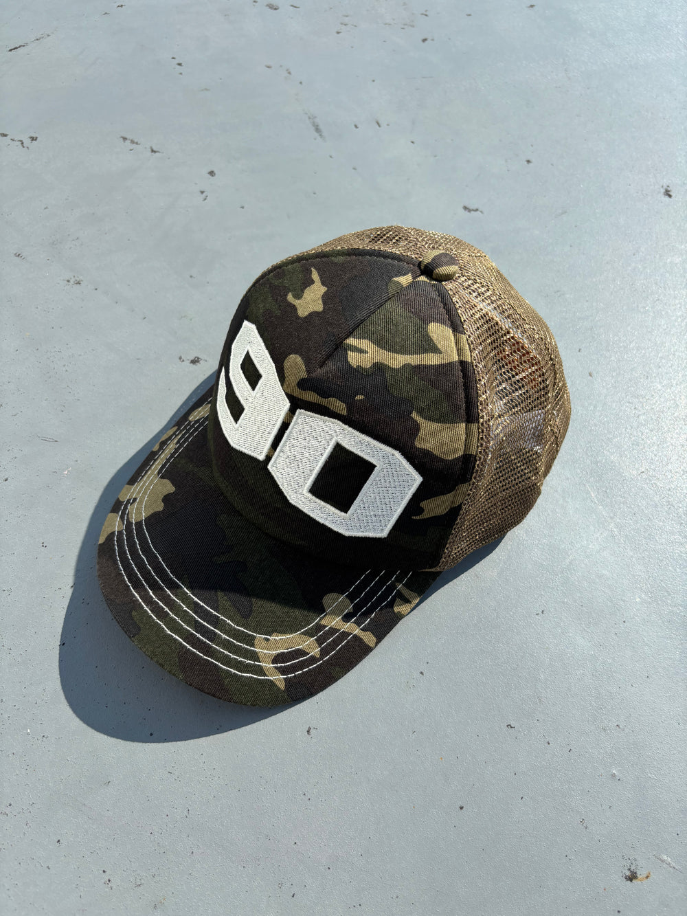 90 Numbering Assort Mesh Cap – YZ