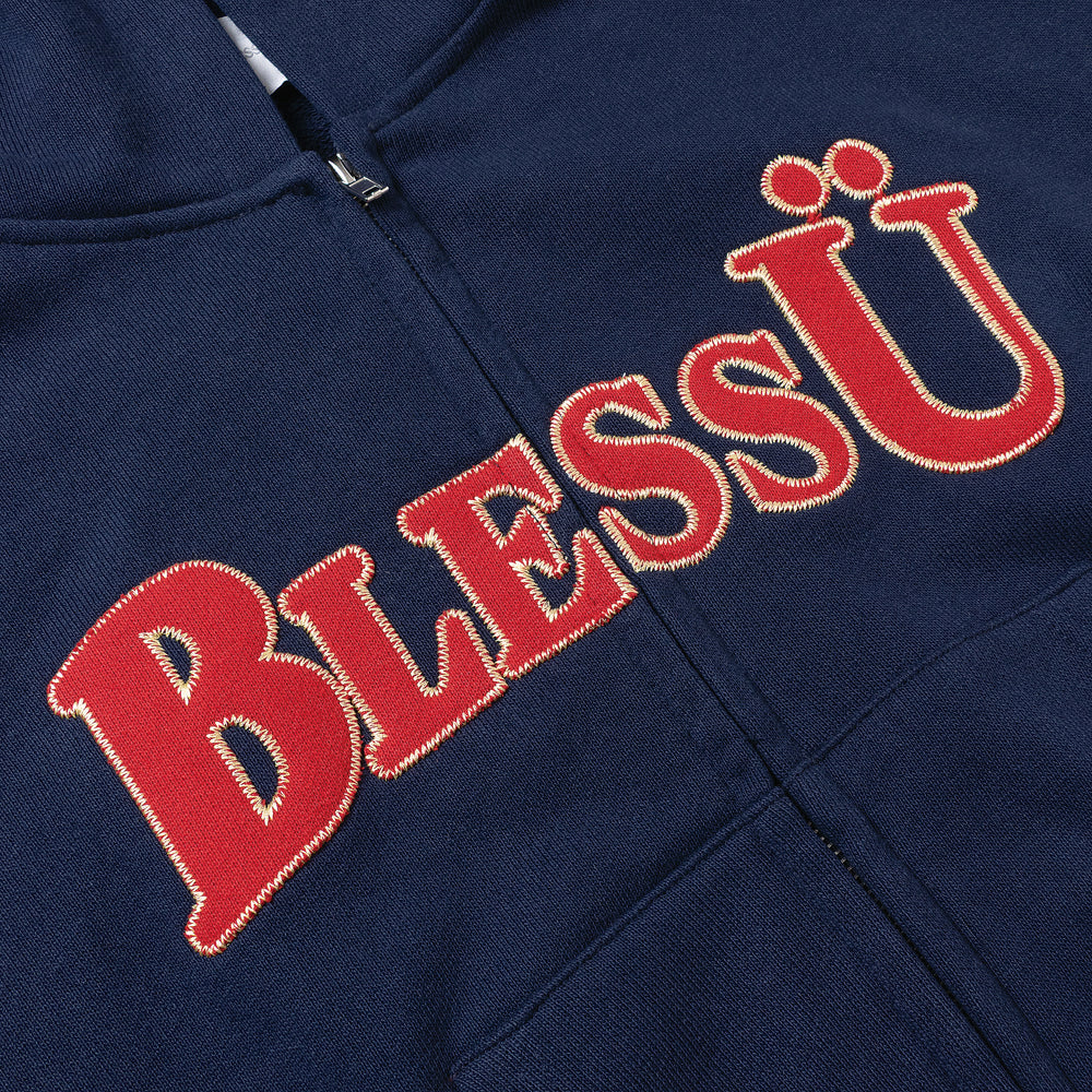 BU OG LOGO ZIP UP HOODIE – YZ