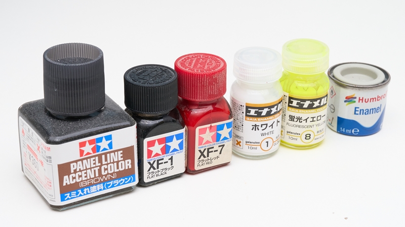 プラモデル用塗料のエナメル塗料とは？その違いをメーカー別に徹底比較
