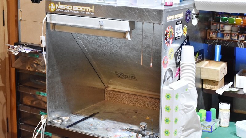 巷で噂の最強の塗装ブース「ネロブース」を導入したので早速レビューし