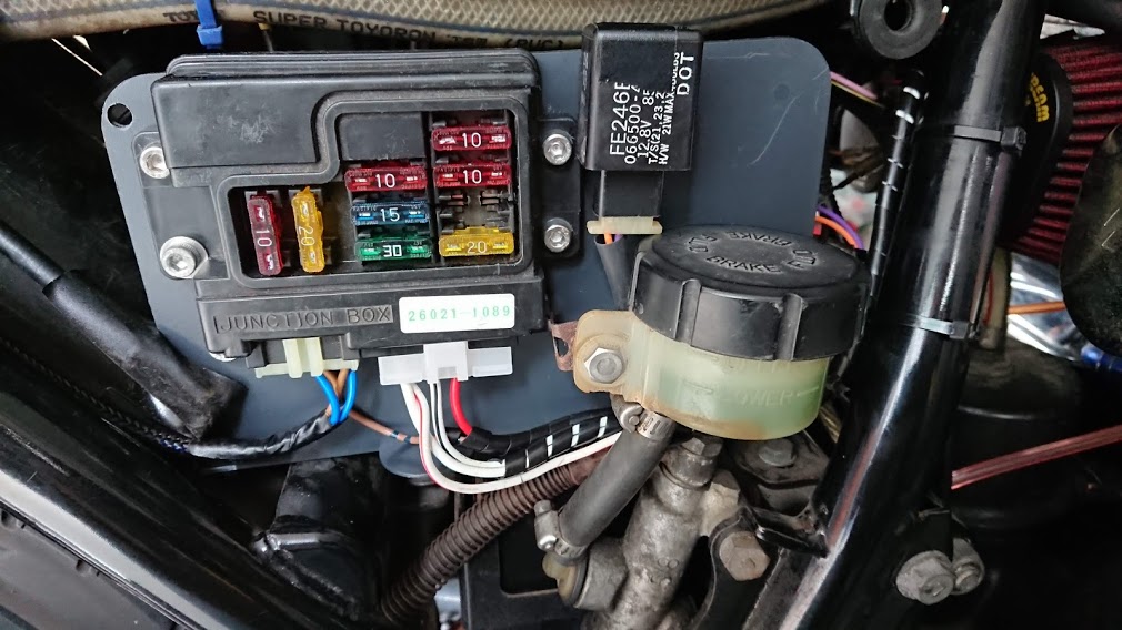 2020年11月13日 Z1RにZX12Rのウィンカーリレー搭載 | 空冷Zとの戦い