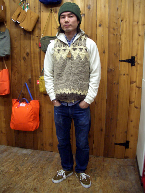 CANADIAN SWEATER（カナディアンセーター） カウチンベスト - ZABOU BLOG