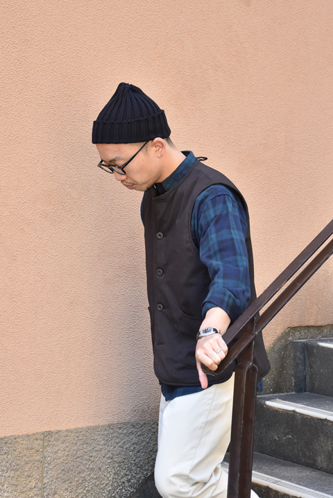 週刊ZABOU「My Vest of my life/ARAN(アラン)別注 VEST 」 - ZABOU BLOG