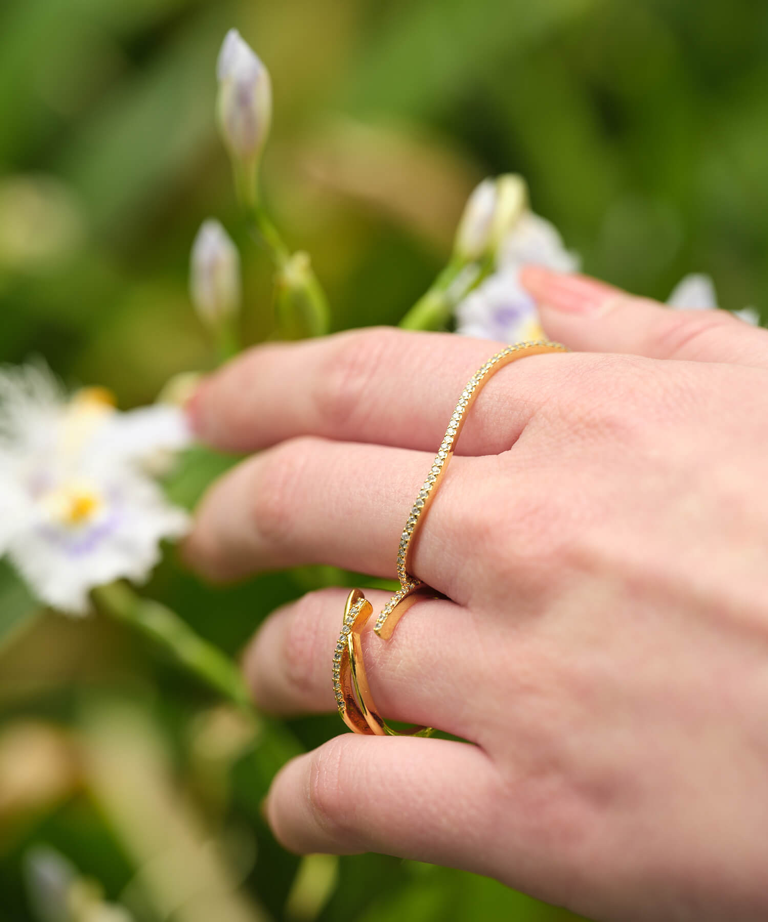 ANOH】ビジューラインダブルフィンガーリング – ZAKKA-BOX公式サイト