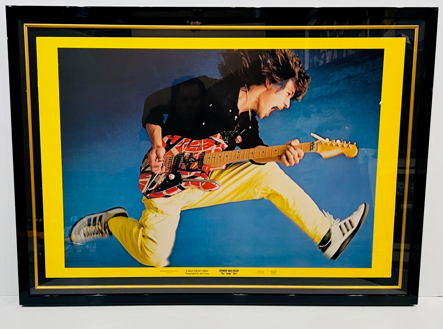 THE ' JUMP SHOT ' EDWARD VAN HALEN (1986) – Zazoo Fine Art Gallery