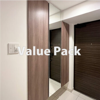 ミラー扉交換 | 【JustPlan】オーダー家具 | インテリアオプション