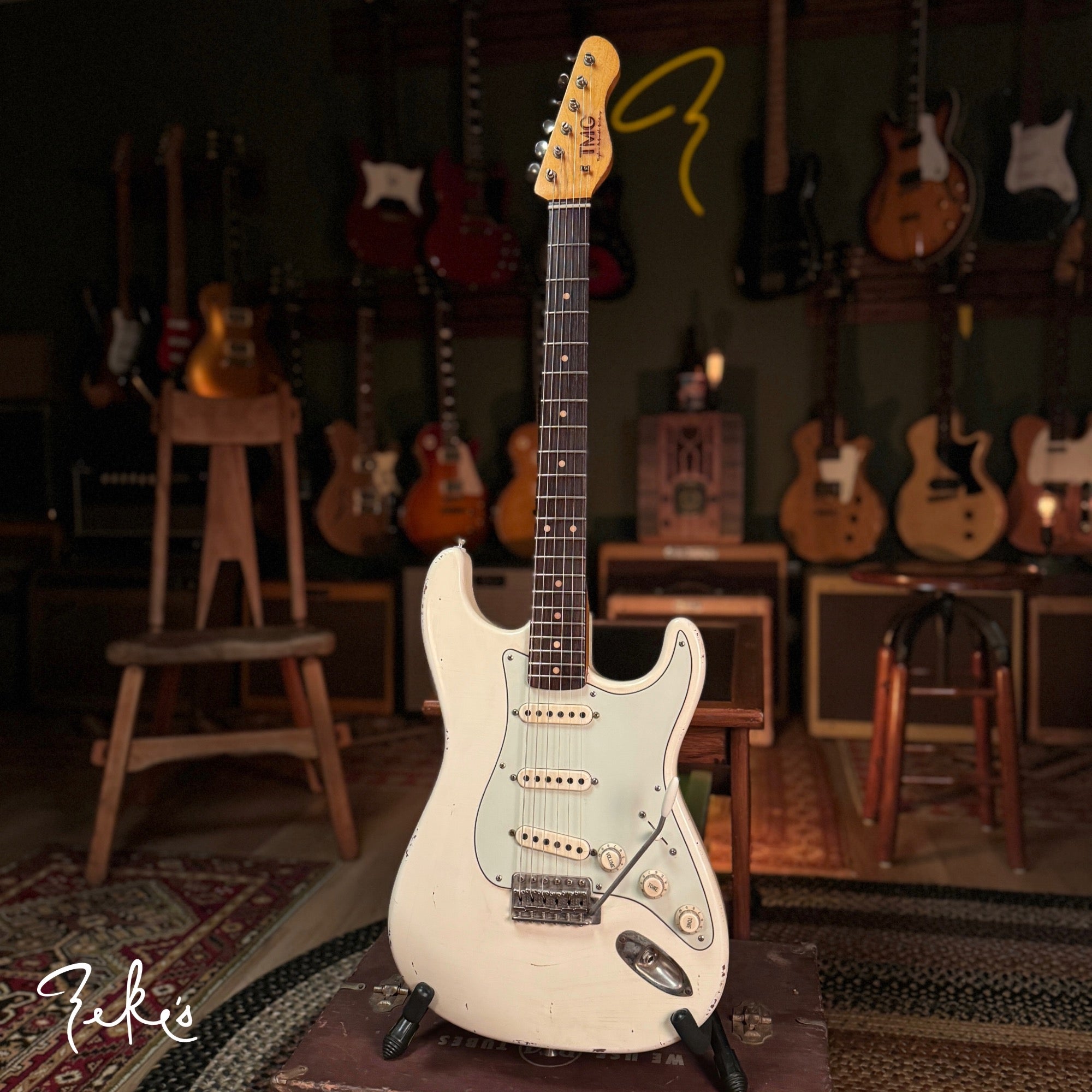 2014 TMG Dover S Style Slider's Pickups Vintage Strat Tone