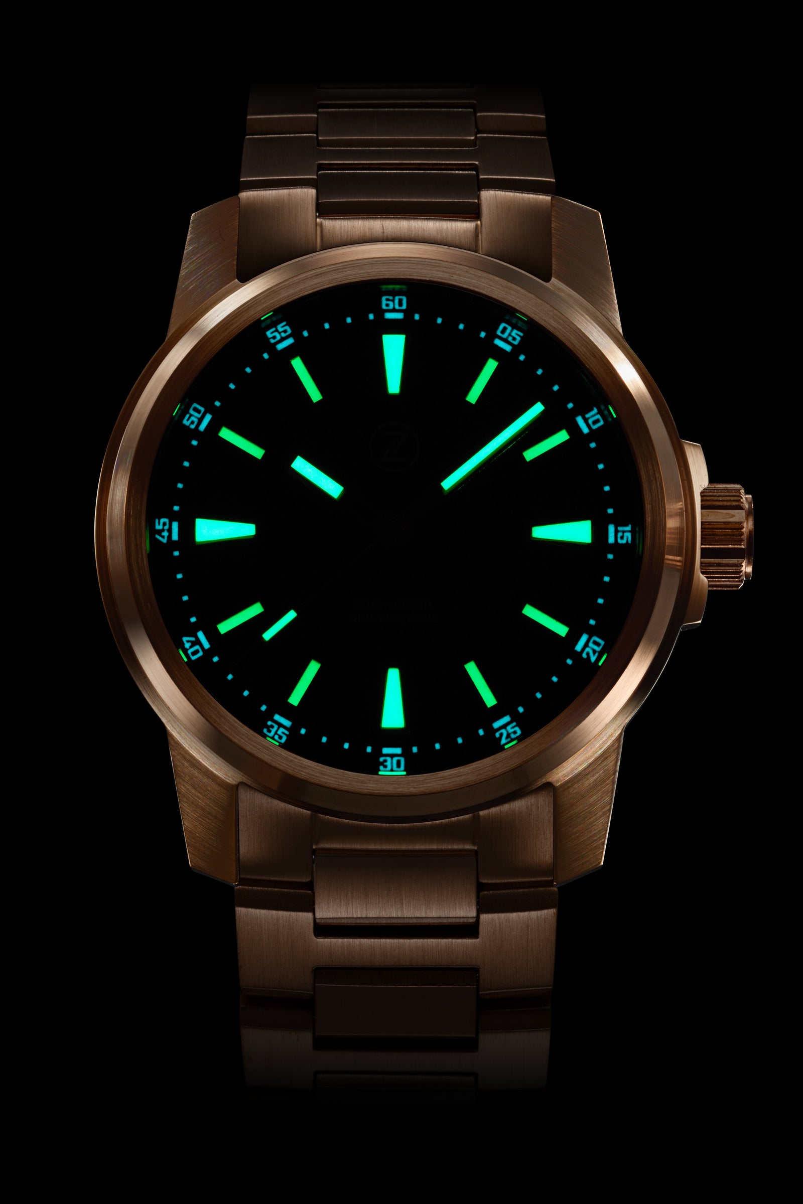 Aurora Field 42mm Br 'Oynx' – Zelos Watches