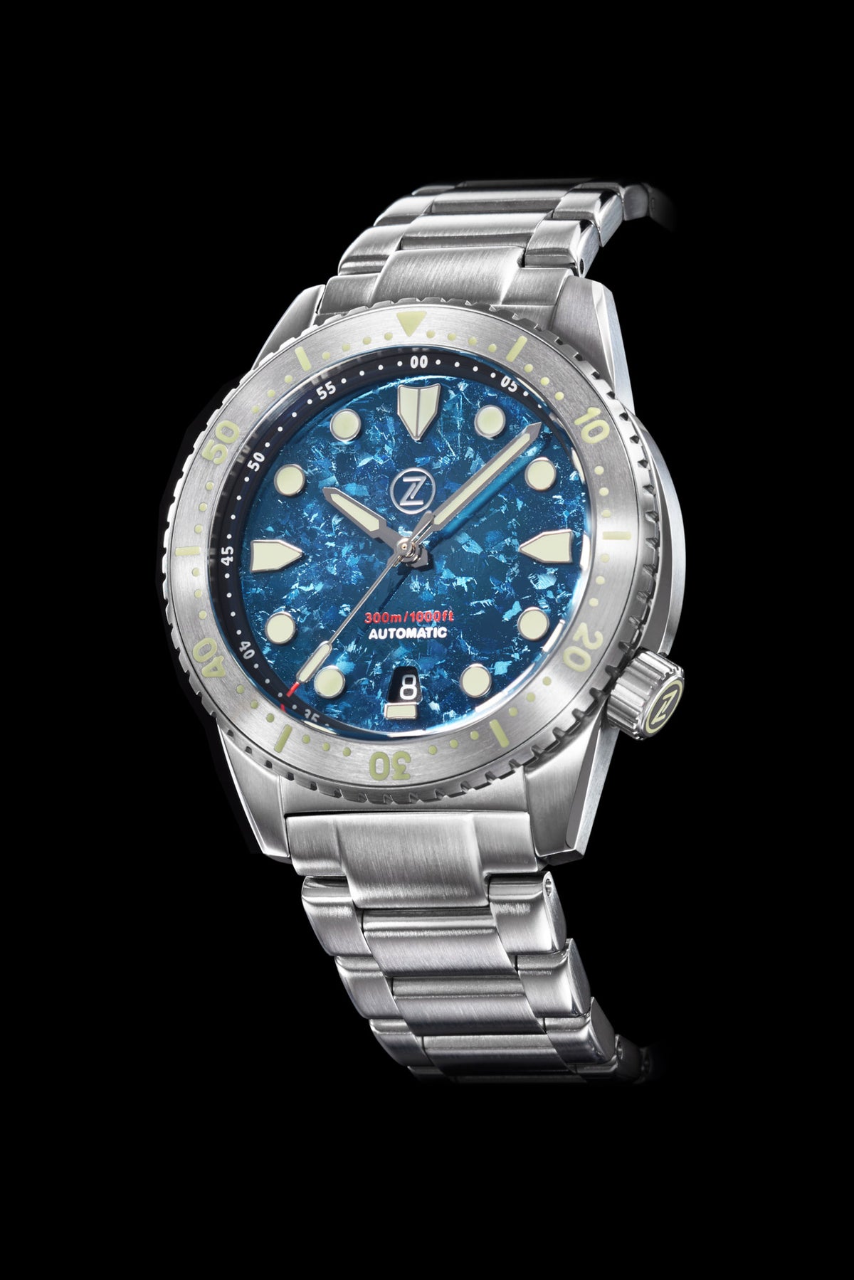 Mako V3 300m Steel 'Crystallised Ti' Limited Edition – Zelos Watches