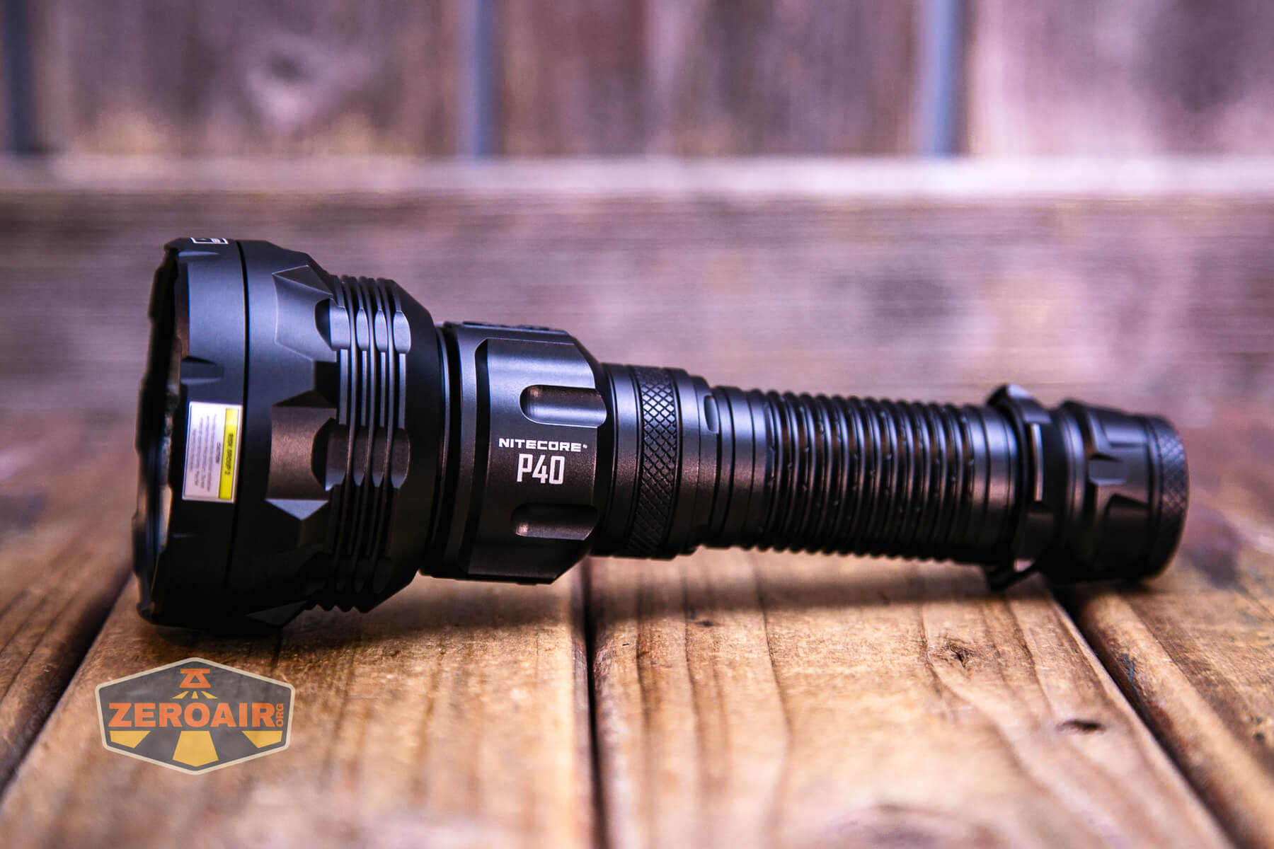 Nitecore P40 Ultra Long Throwing Flashlight Review - ZeroAir Reviews