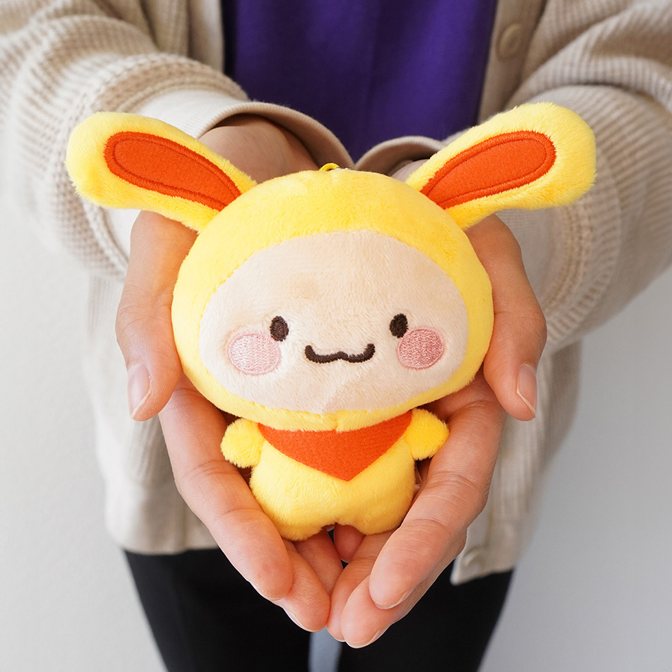 じゃんけんちゃん 10cmミニぬいぐるみ | ぬいぐるみストラップ