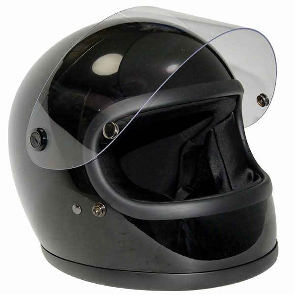 族ヘル 爆発カフェヘル/黒 | 旧車バイクカスタムパーツのゼット