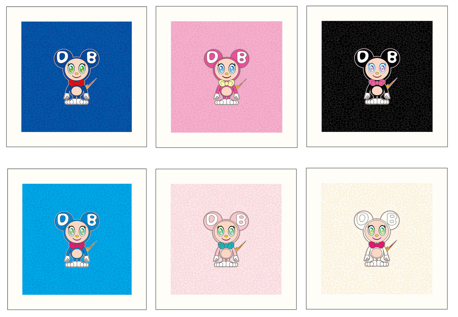 WEBショップにて村上隆の新作版画6種を販売いたします。 | Zingaro