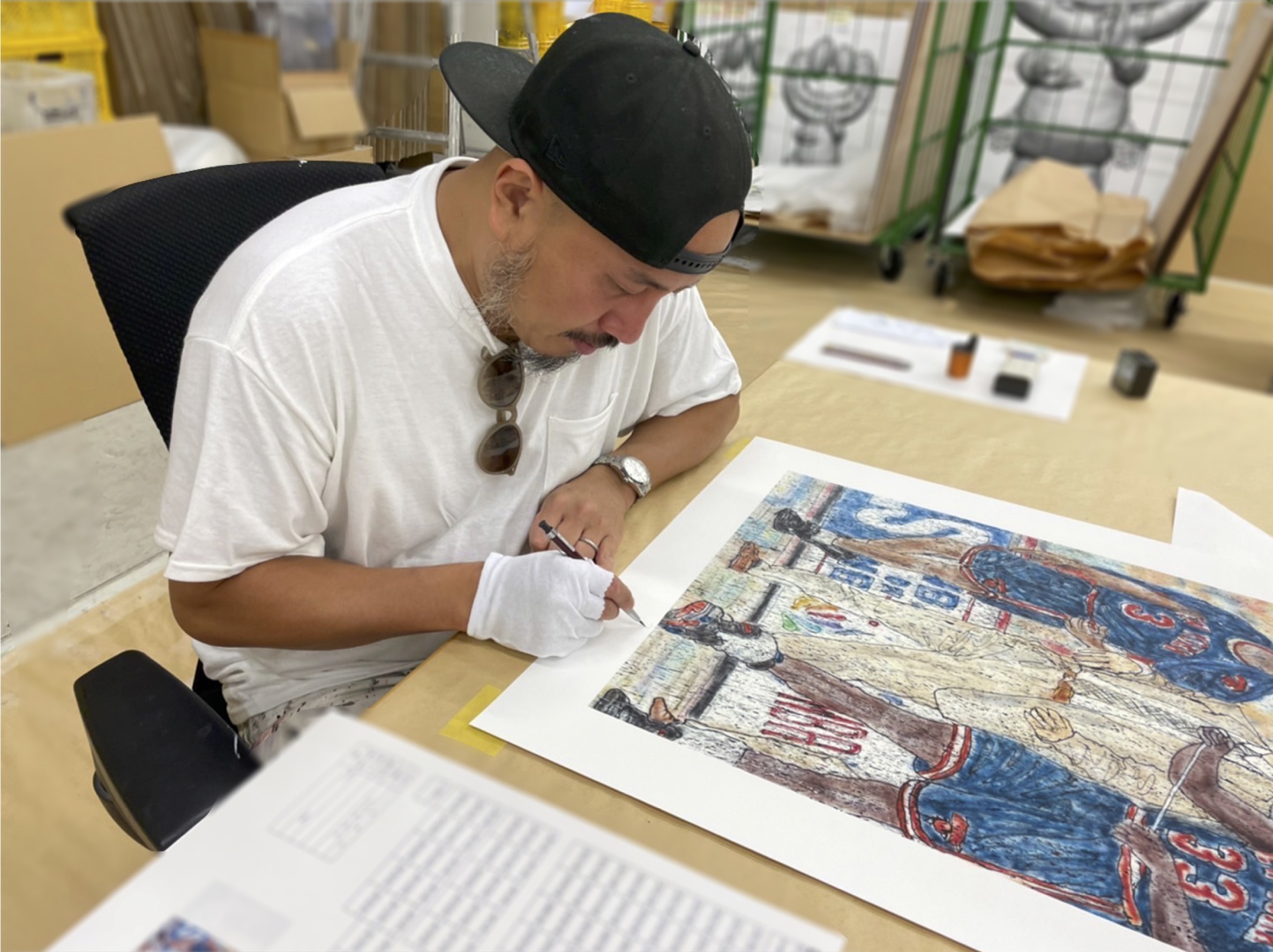 10月16日(土)よりWEBショップにて、新作MADSAKIエディションサイン入り