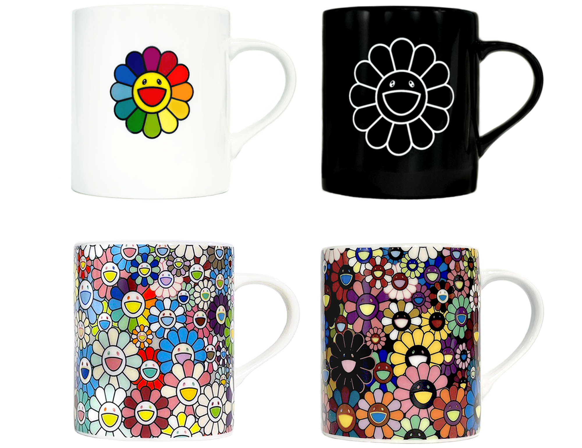 MOTOKO OHMORI フラワーアート マグカップ 新品未使用 MOTOKO OHMORI