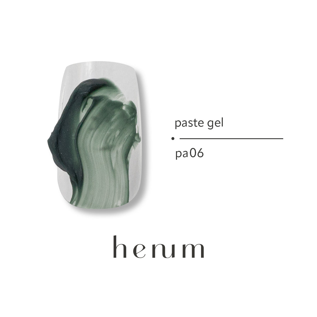 Henum Paste Gel Collection #1 - 6 Color Set (pa01-pa06) – Zillabeau