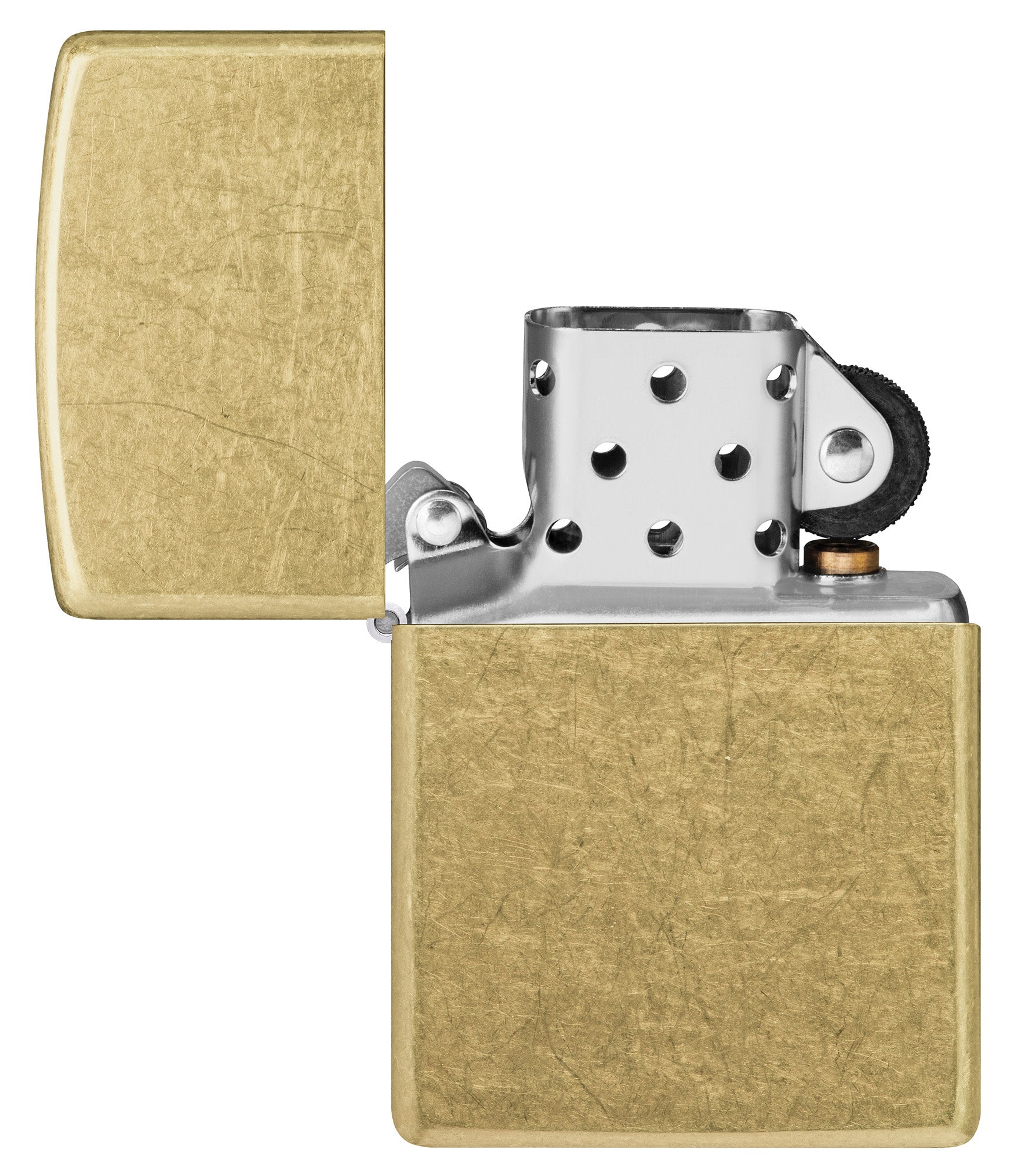 Zippo Street Brass Classic Windproof Lighter – Zippo USA