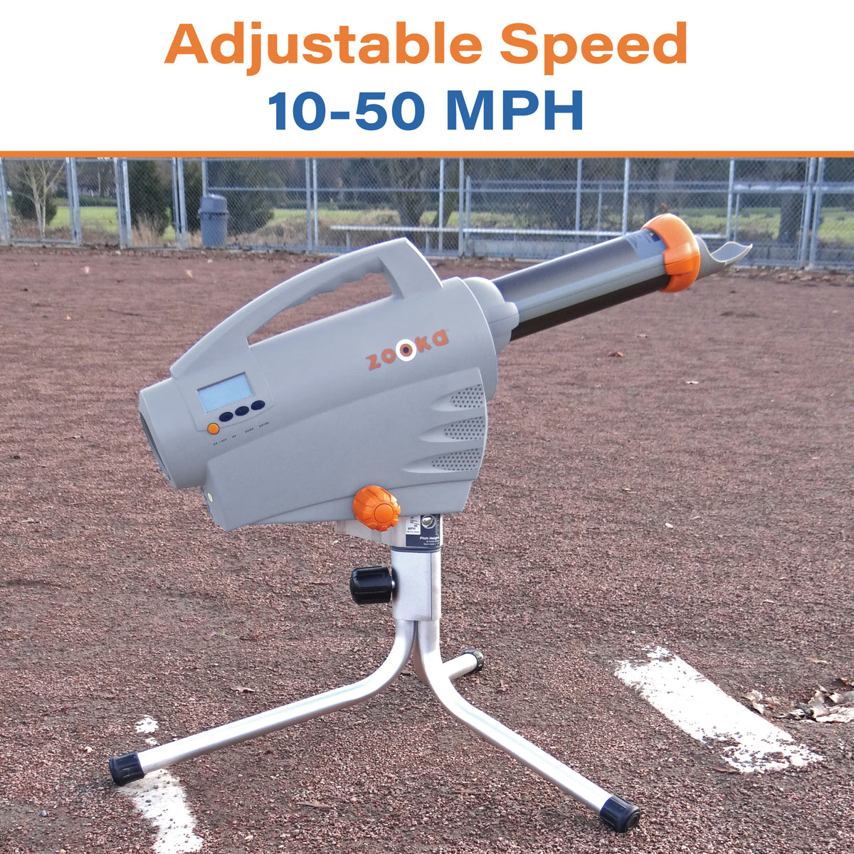 Zooka Pitching Machine Short Tripod Portable | ZS720