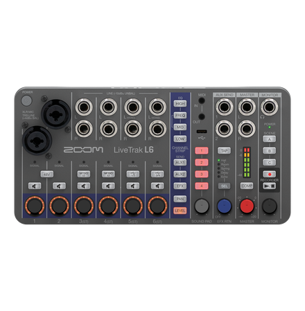 L6max Digital Mixer/Recorder | Buy Now | ZOOM