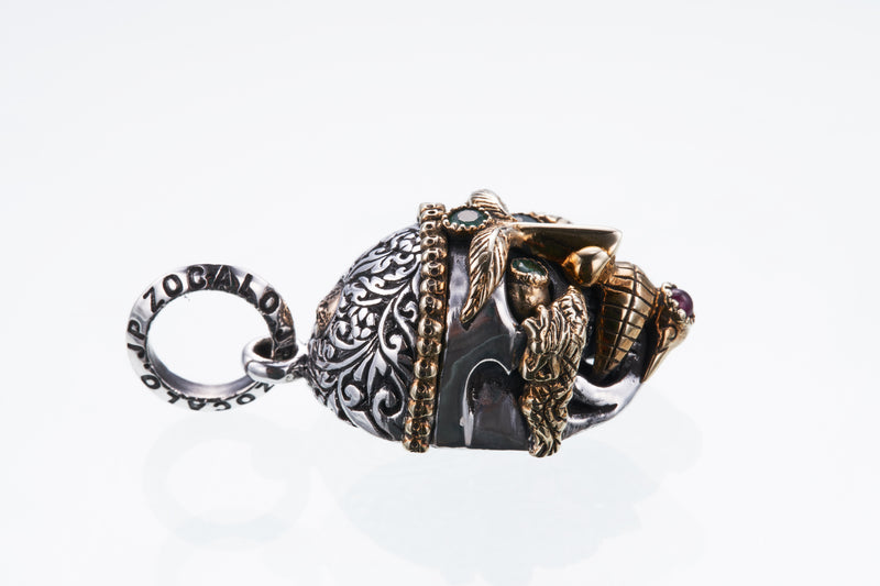 Tibetan Monk Skull Pendant : (S) Type1｜チベタン・モンク・スカル