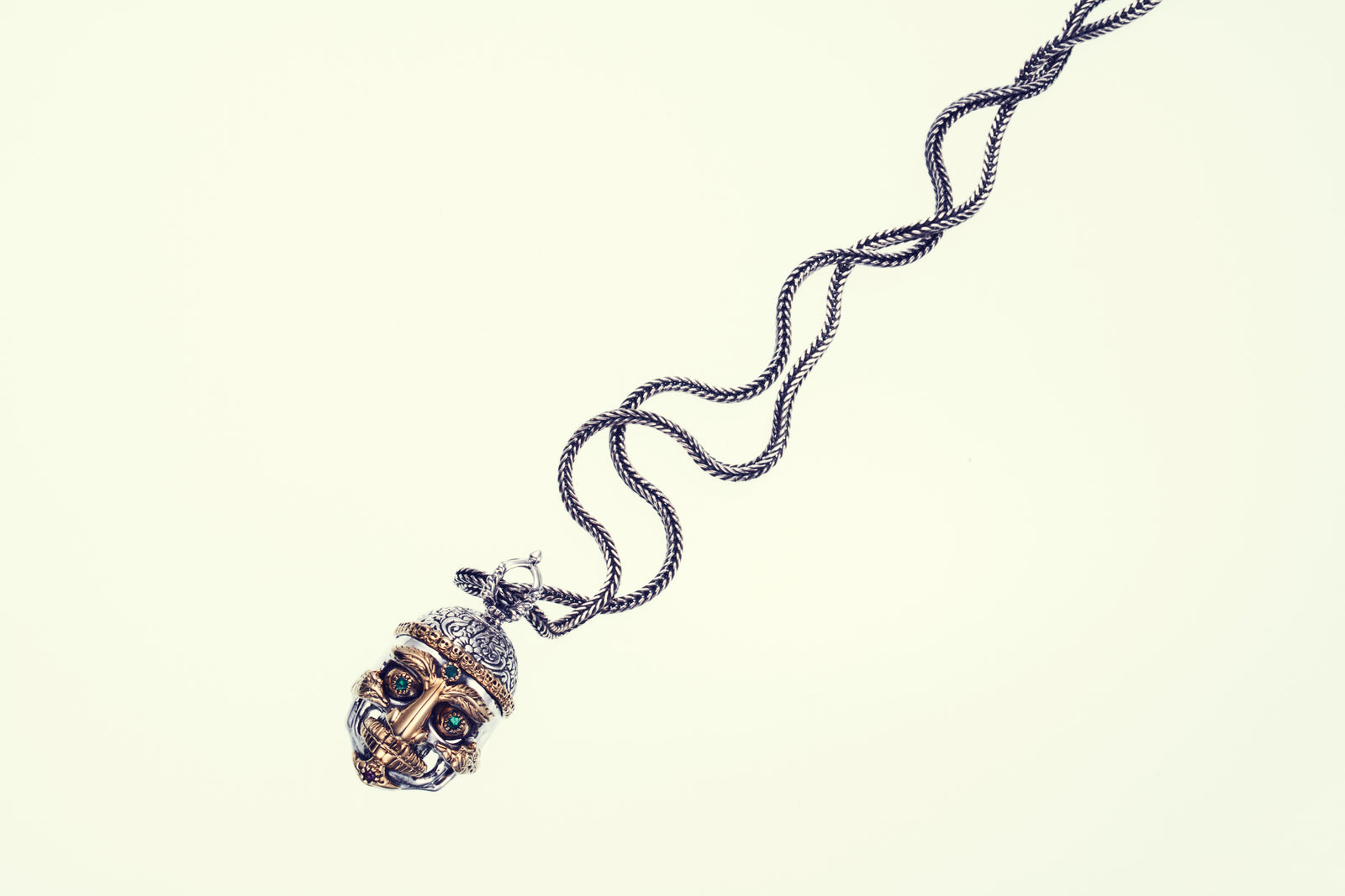 Tibetan Monk Skull Pendant｜Tibetan Monk Skull Pendant Top