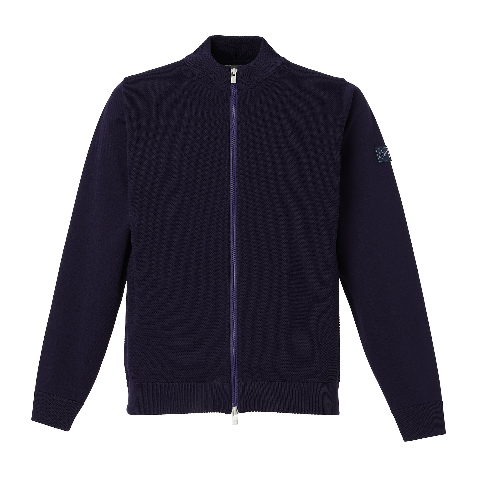 MEN センシティブストレッチジャージー ブルゾン ネイビー