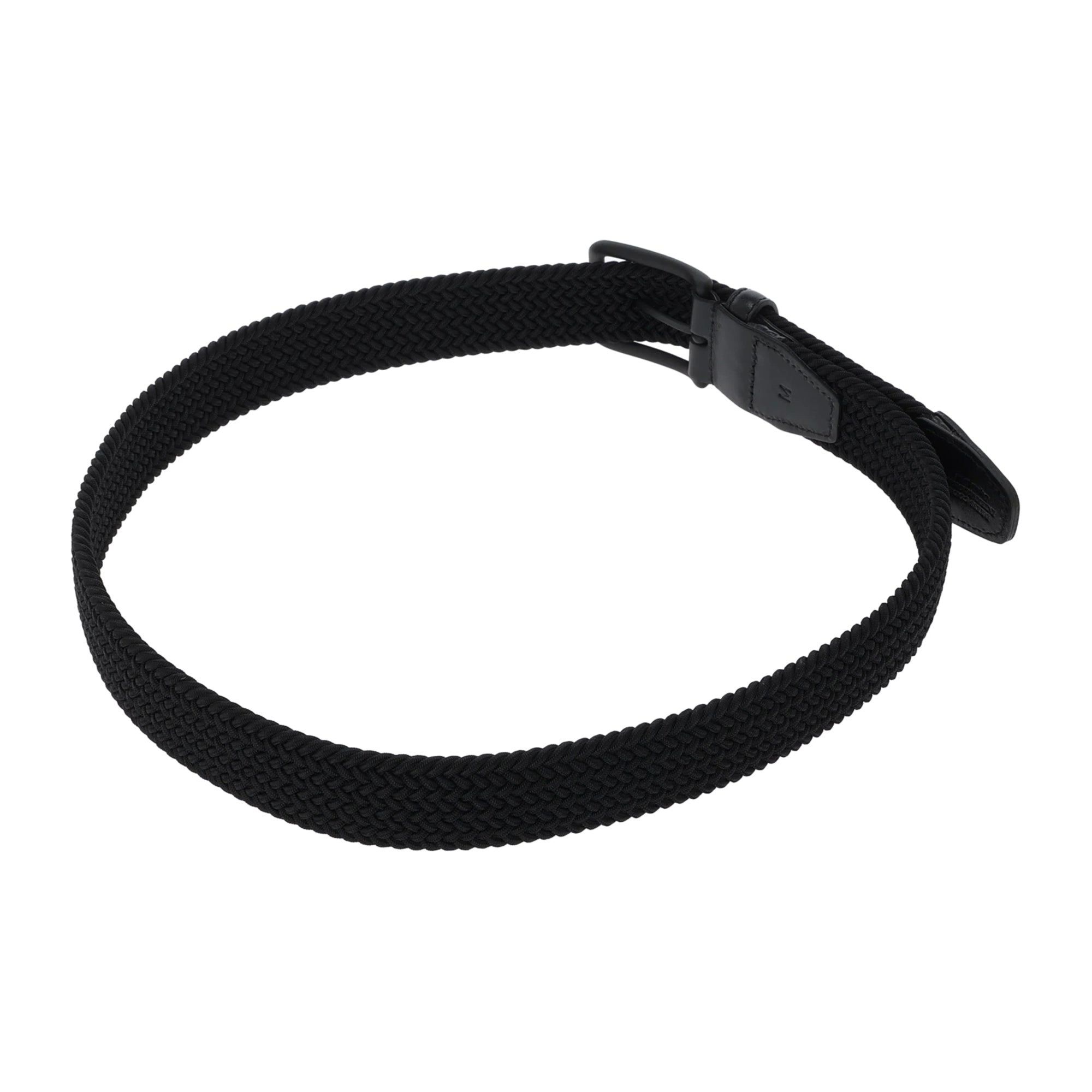 MEN ゴムメッシュベルト ブラウン