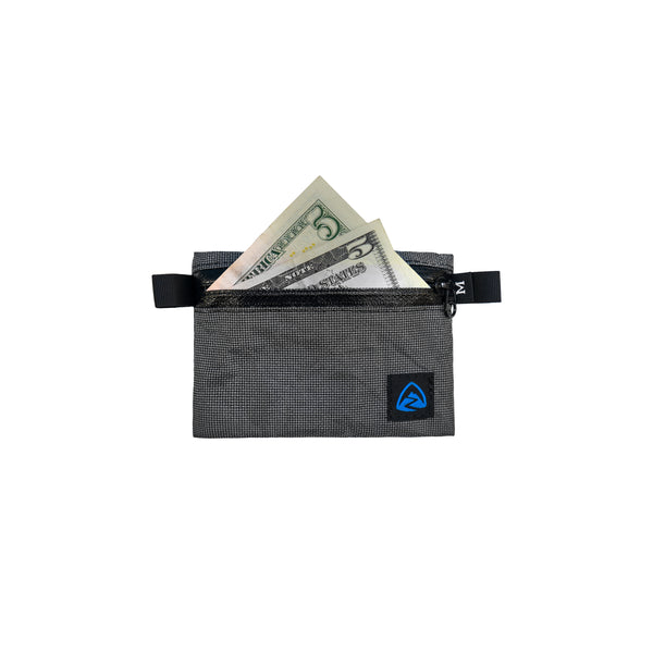 Ultralight Wallet Zip Pouch | Lightest Universal Backpack Hiking