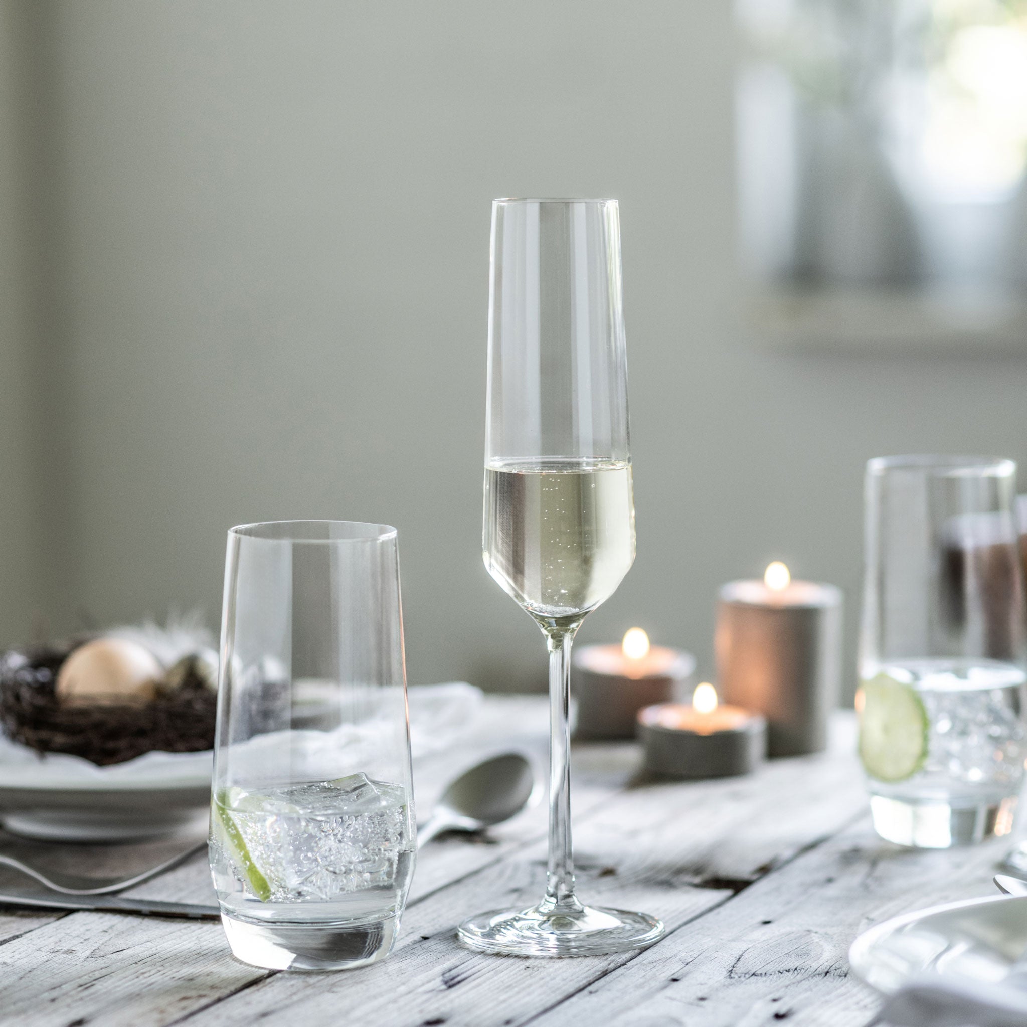 ピュア / フルートシャンパン ”発泡ポイント付” 209ml（2個セット