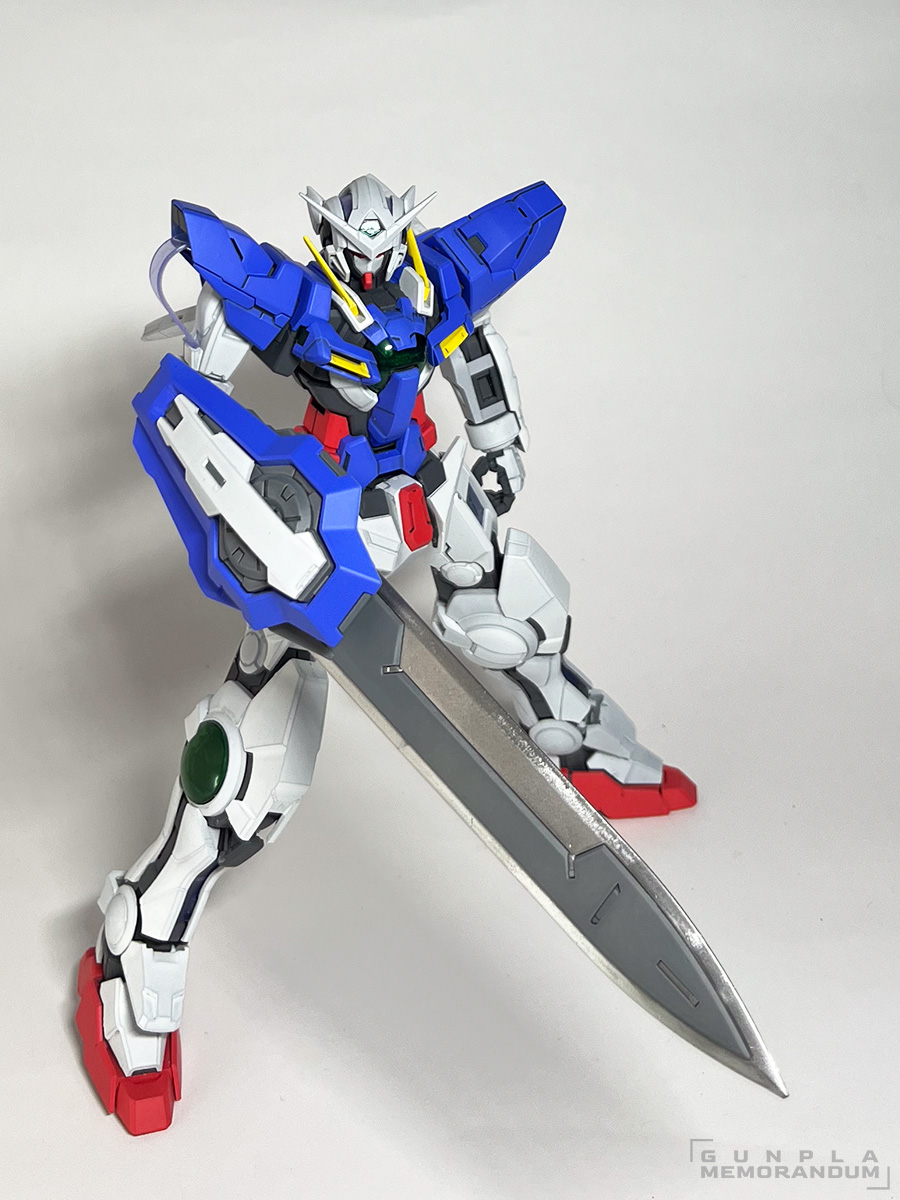 全塗装MG 1/100 ガンダムエクシア 制作レビュー PHASE-4（完成編