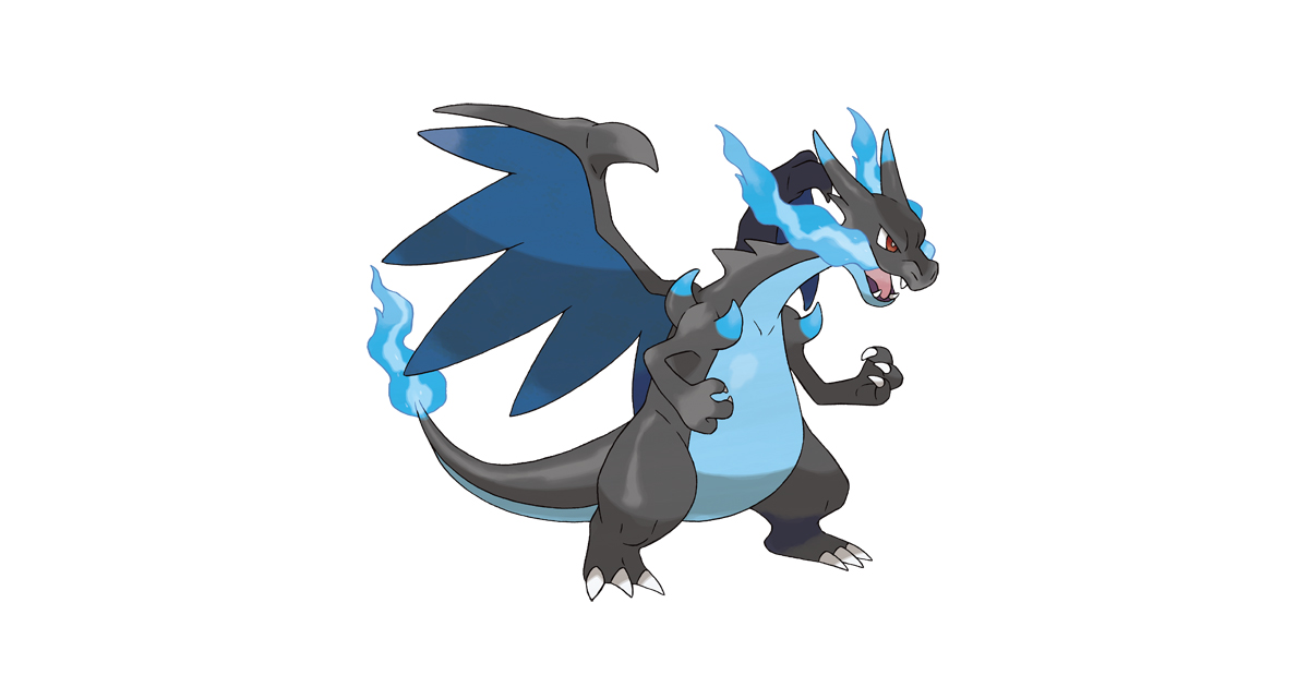 メガリザードンX｜ポケモンずかん