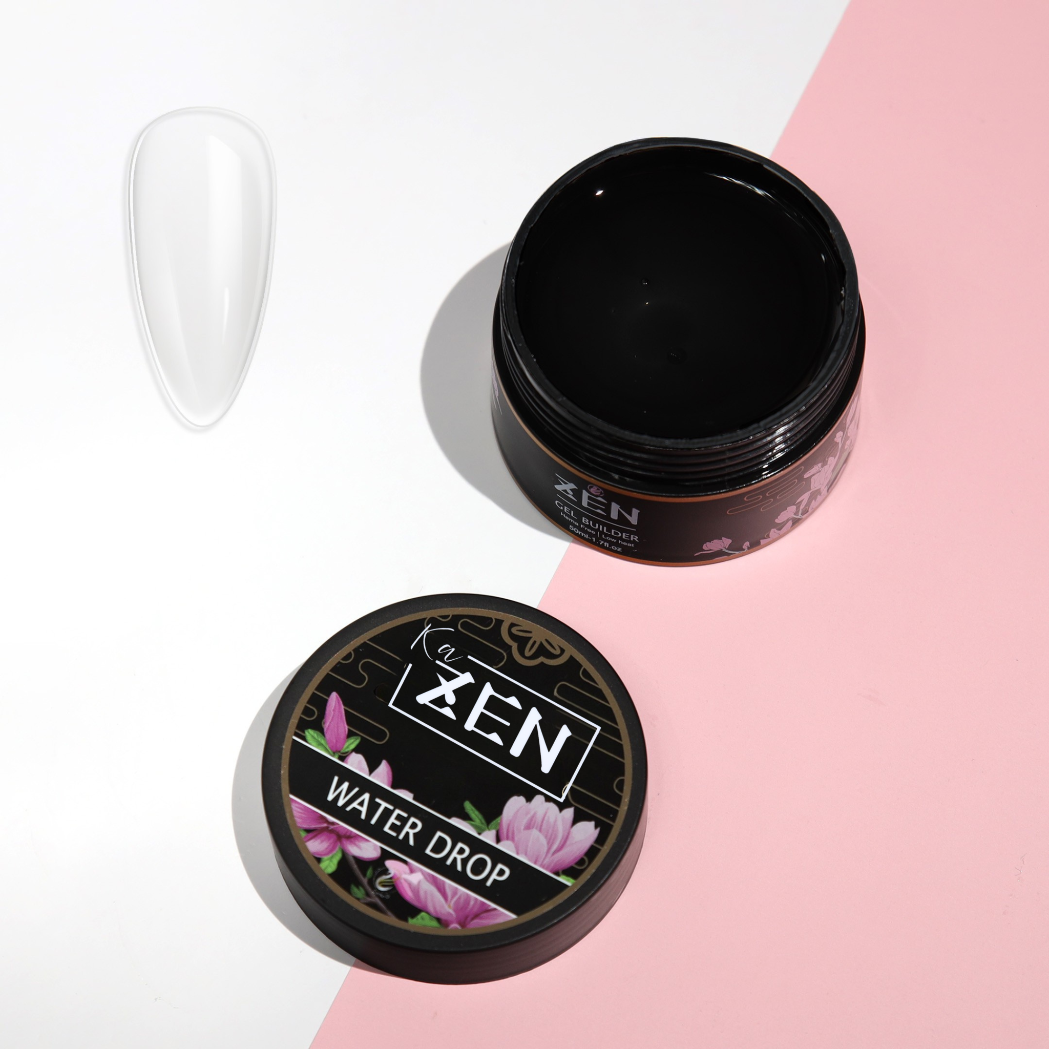 KaZEN | Builder Gel - Water Drop - Clear – Nailsjobs by Zurno