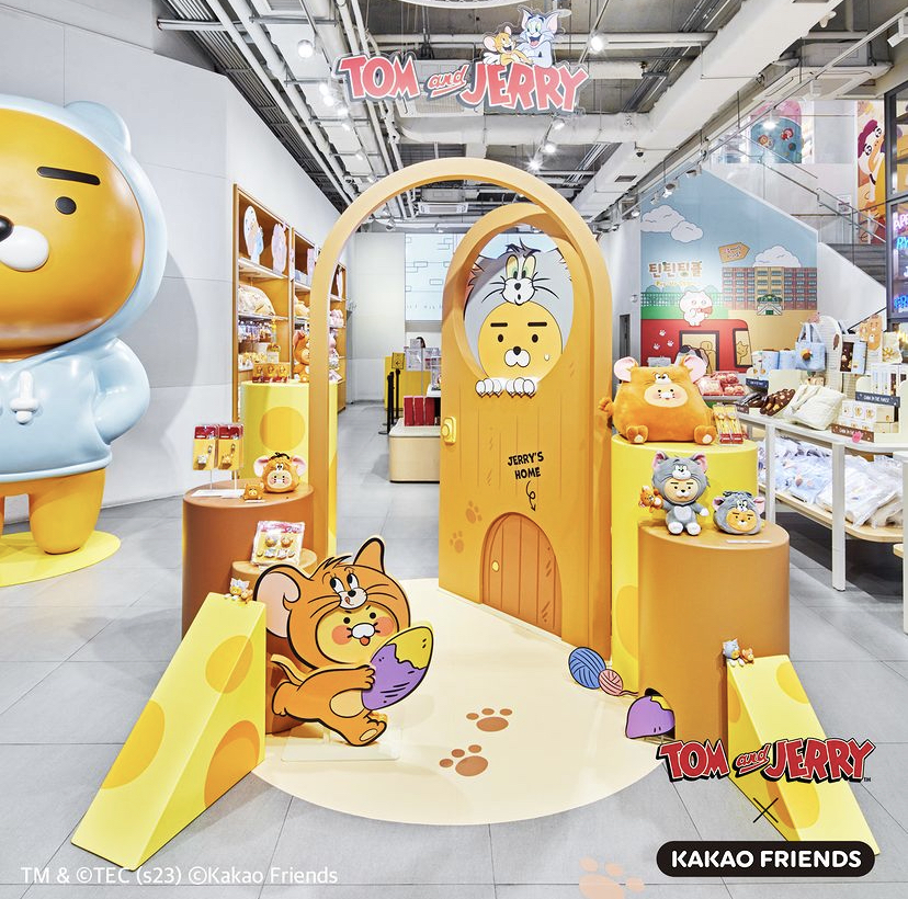 ≪海外人気アニメとコラボ!?≫カカオフレンズ×トム＆ジェリー可愛