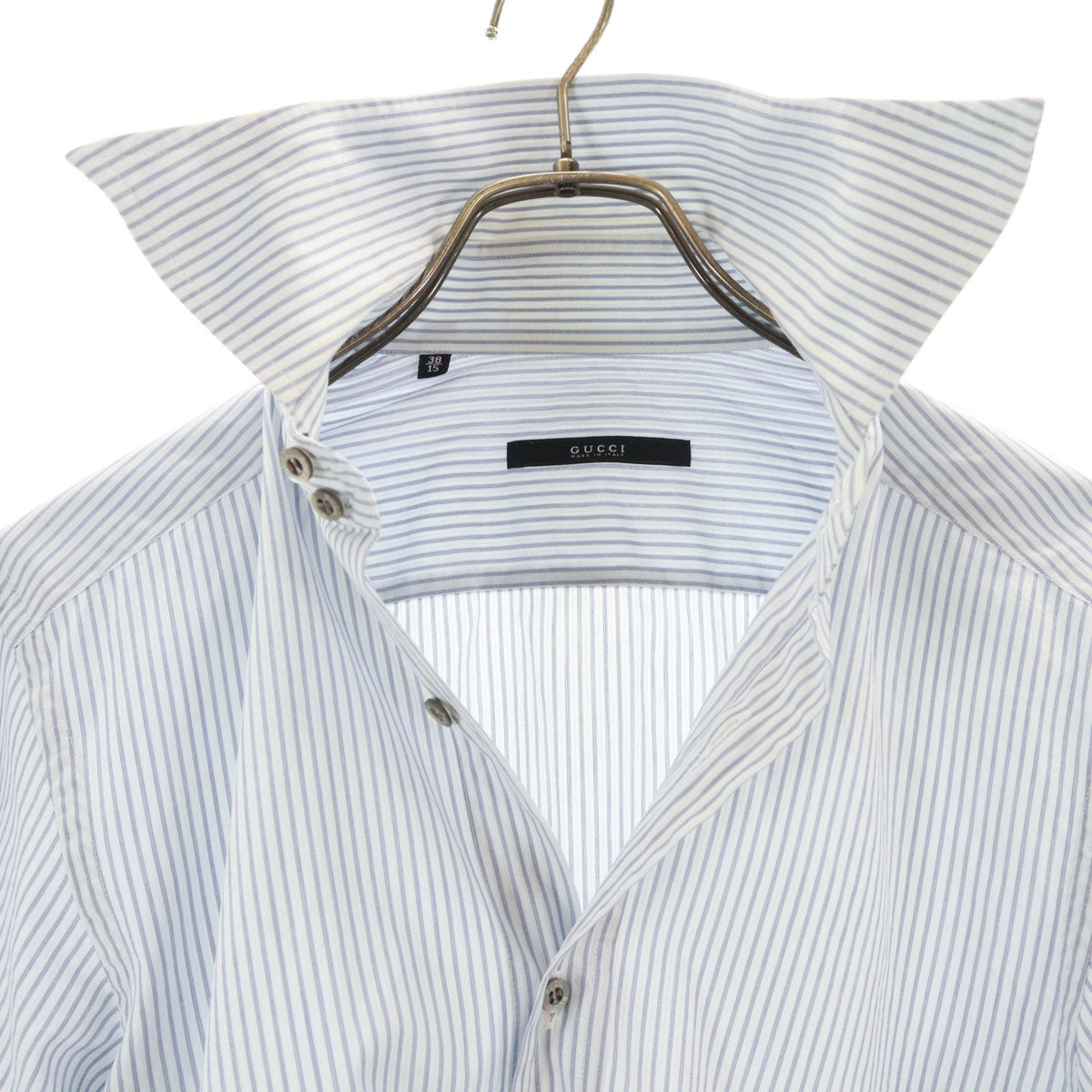 GUCCI コットンホワイト長袖シャツ GUCCI（グッチ） インター