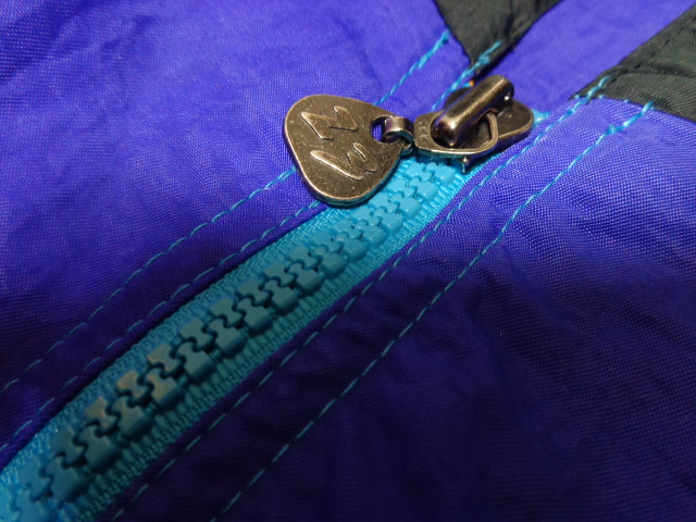 90'S NIKE AIR JORAN MULTI COLOR ZIP UP NYLON JACKET（ナイキ エア