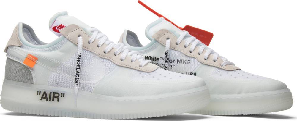 THE 10- NIKE AIR FORCE 1 LOW OFF-WHITE – A-B Flyde Kickers
