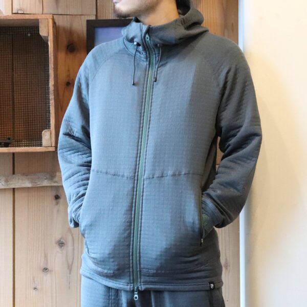 ミッドレイヤー】P.RHYTHM | POWER AIR ZIP HOODY & POWER AIR PANTS
