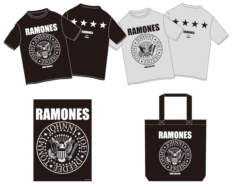 RAMONES 40th アニヴァーサリー RAMONES x RUDE GALLERY