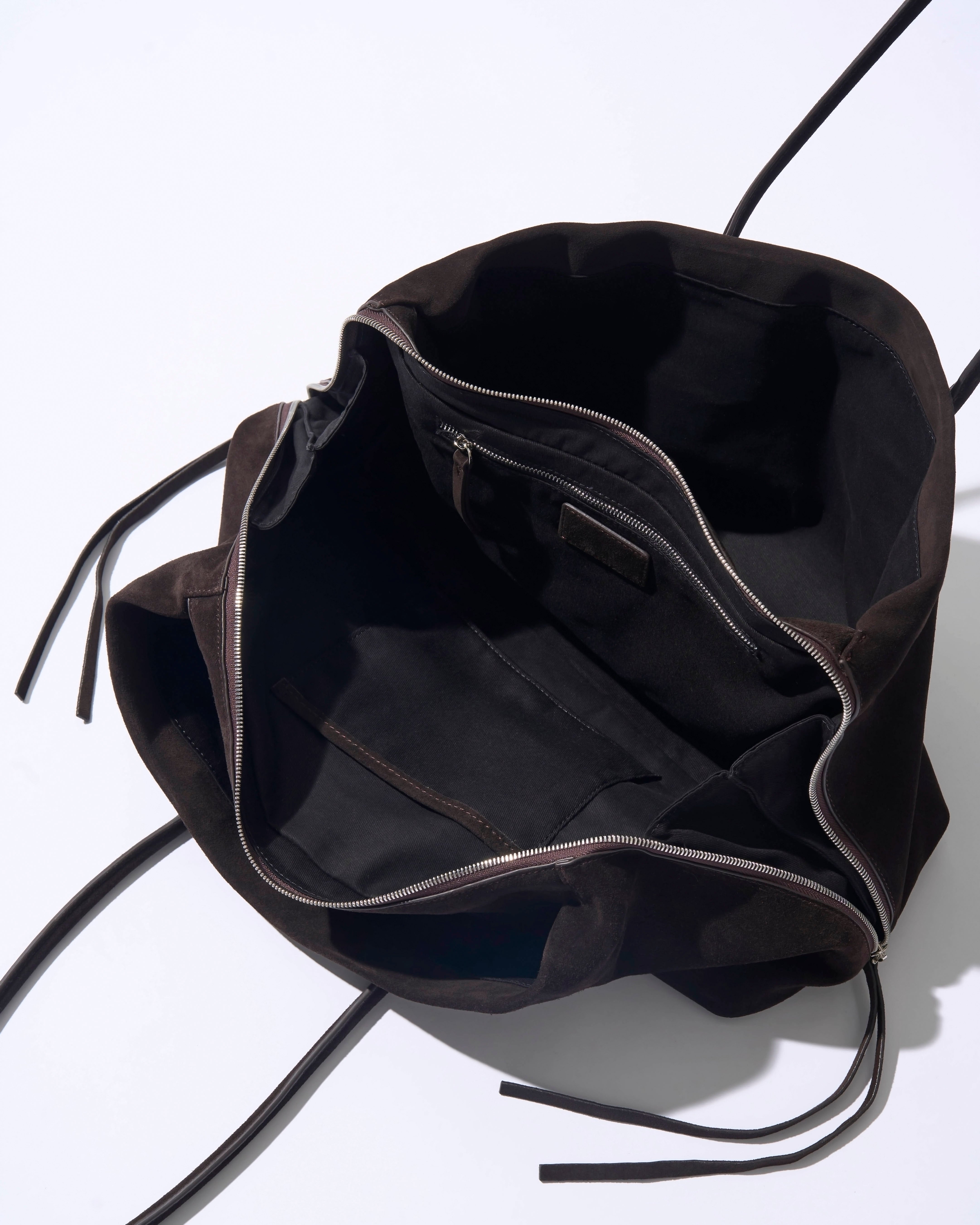 Suede Boston square bag L – A.subjjject