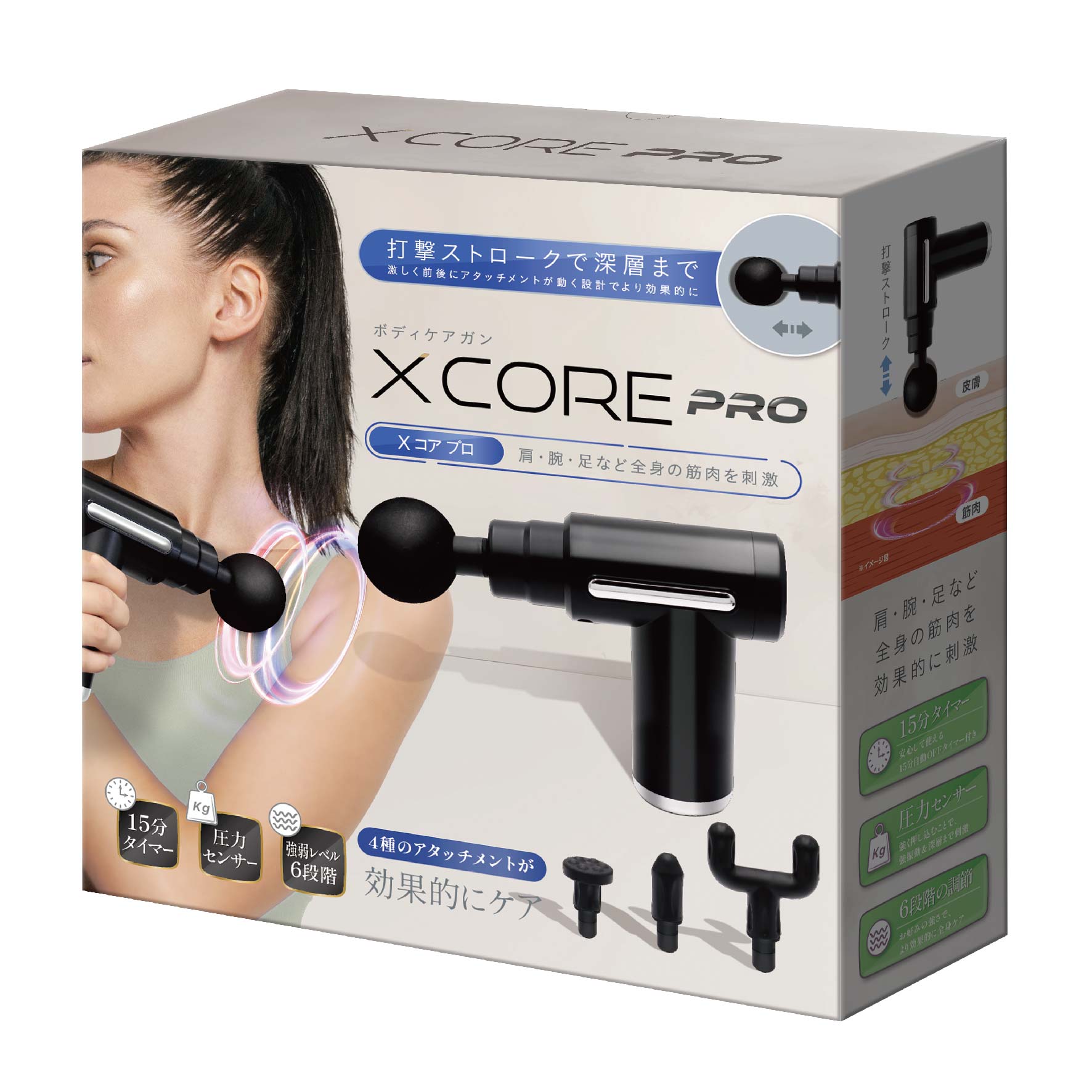 ボディケアガン X コア プロ – 株式会社アクセル
