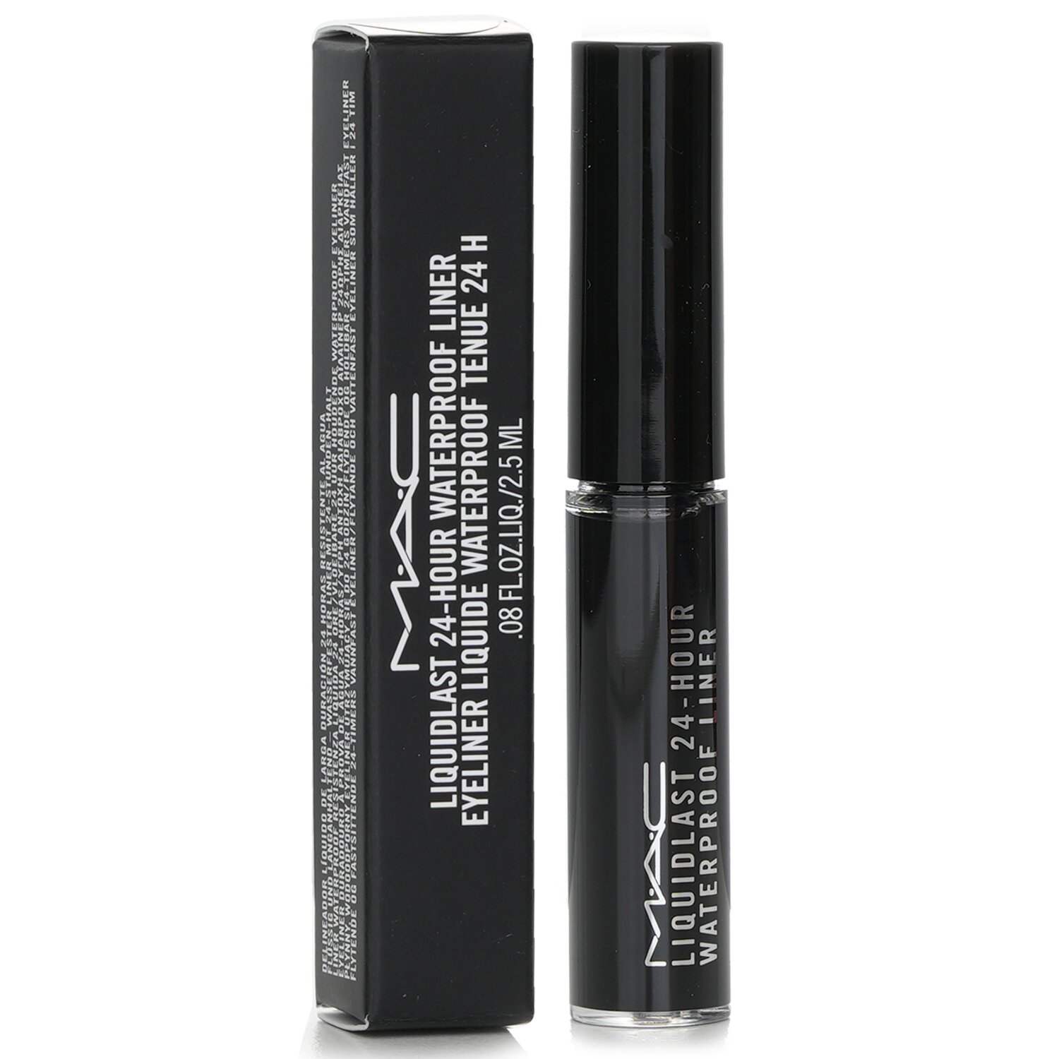 MAC Liquidlast 24 Hour Waterproof Liner, Point Black 2.5ml/0.08oz