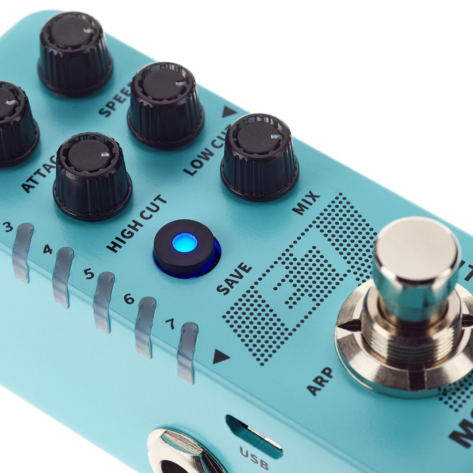 Mooer E7 Polyphonic Guitar Synth. – United States