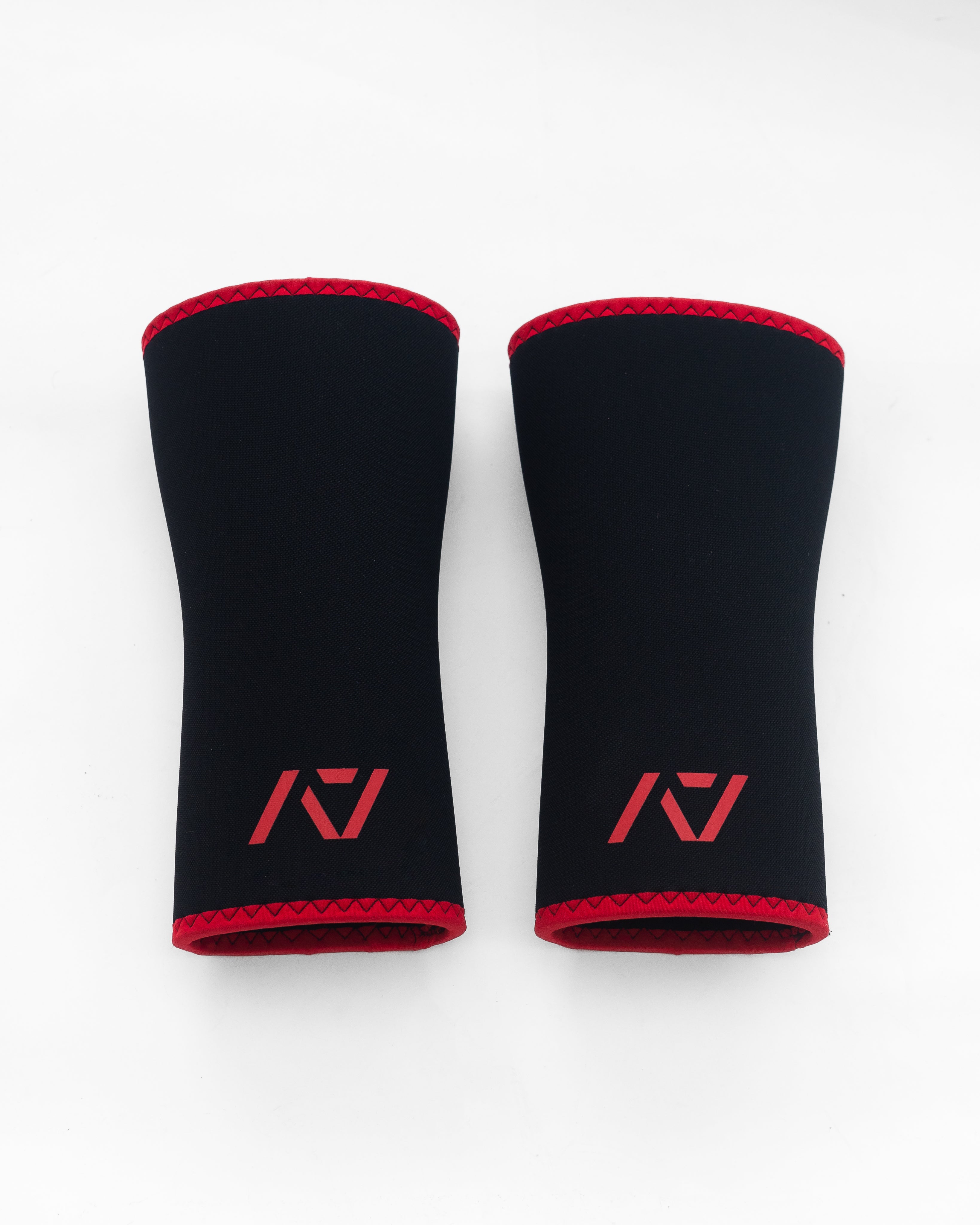 Knee Compression Sleeves for Weightlifting - Red Dawn | A7