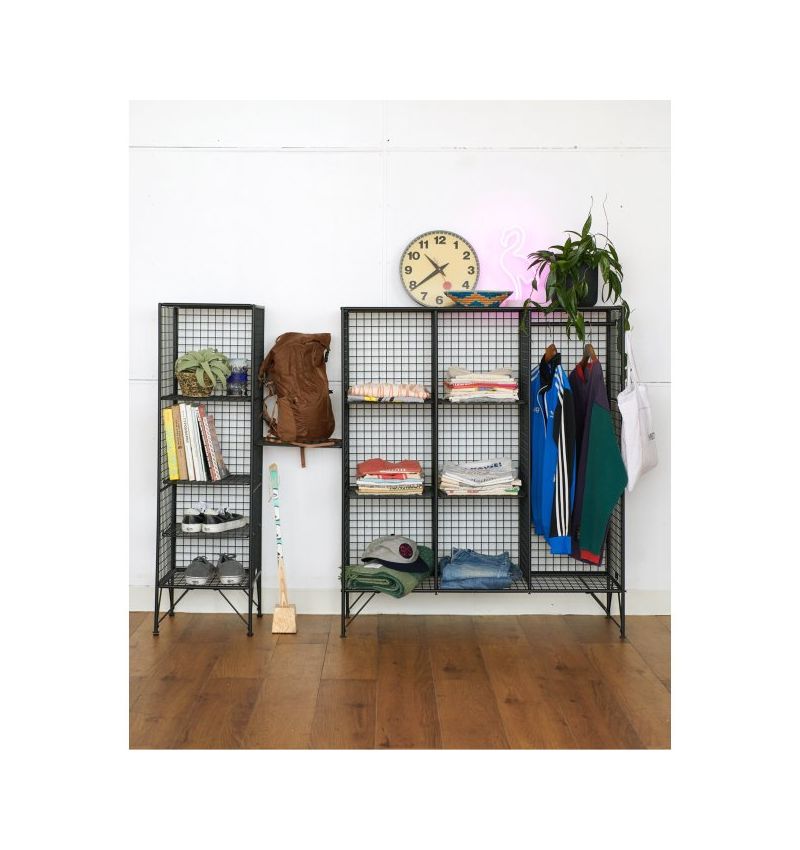 PAXTON MESH RACK 3 GRID | ACME Furniture