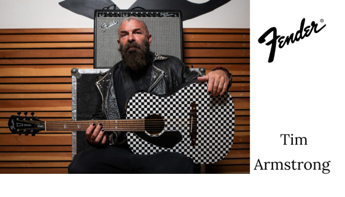 ティム・アームストロングのシグネイチャー・モデル、フェンダーから