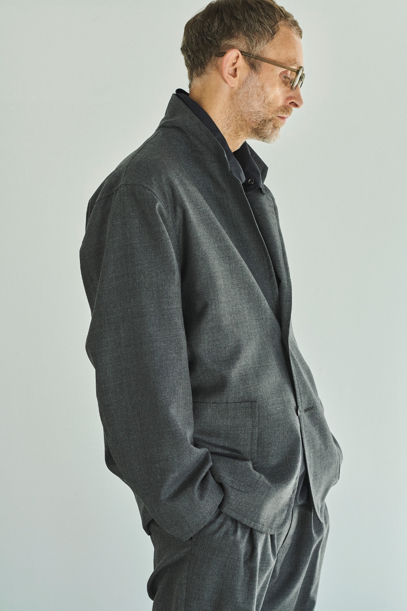 STILL BY HAND カーディガンライク・畏まらないセットアップジャケット